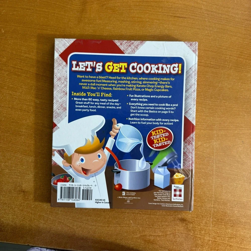 Better Homes And Gardens Junior Cook Book -‎ Red, Yellow, Blue